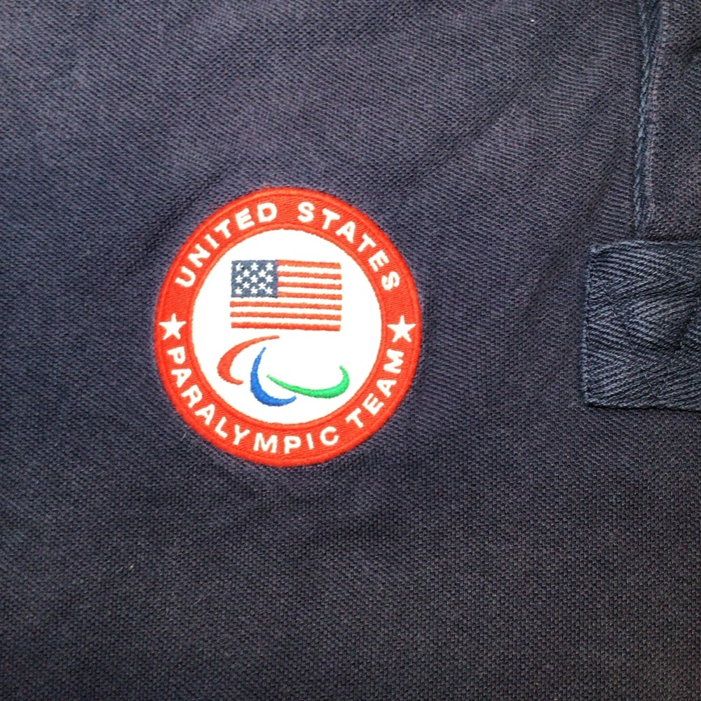 Polo Ralph Lauren Shirt 2012 ParaOlympic Team Outfitter London navy - Picture 2 of 5